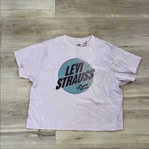 Levi's Kids Light Pink Graphic Tee
